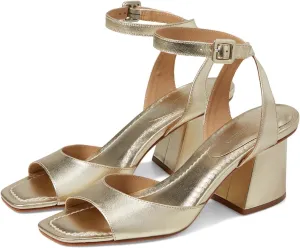 Bernardo Nyack - Heels for Women - Solid Block Heel - Leather Outsole - Ankle Strap - Buckle Closure