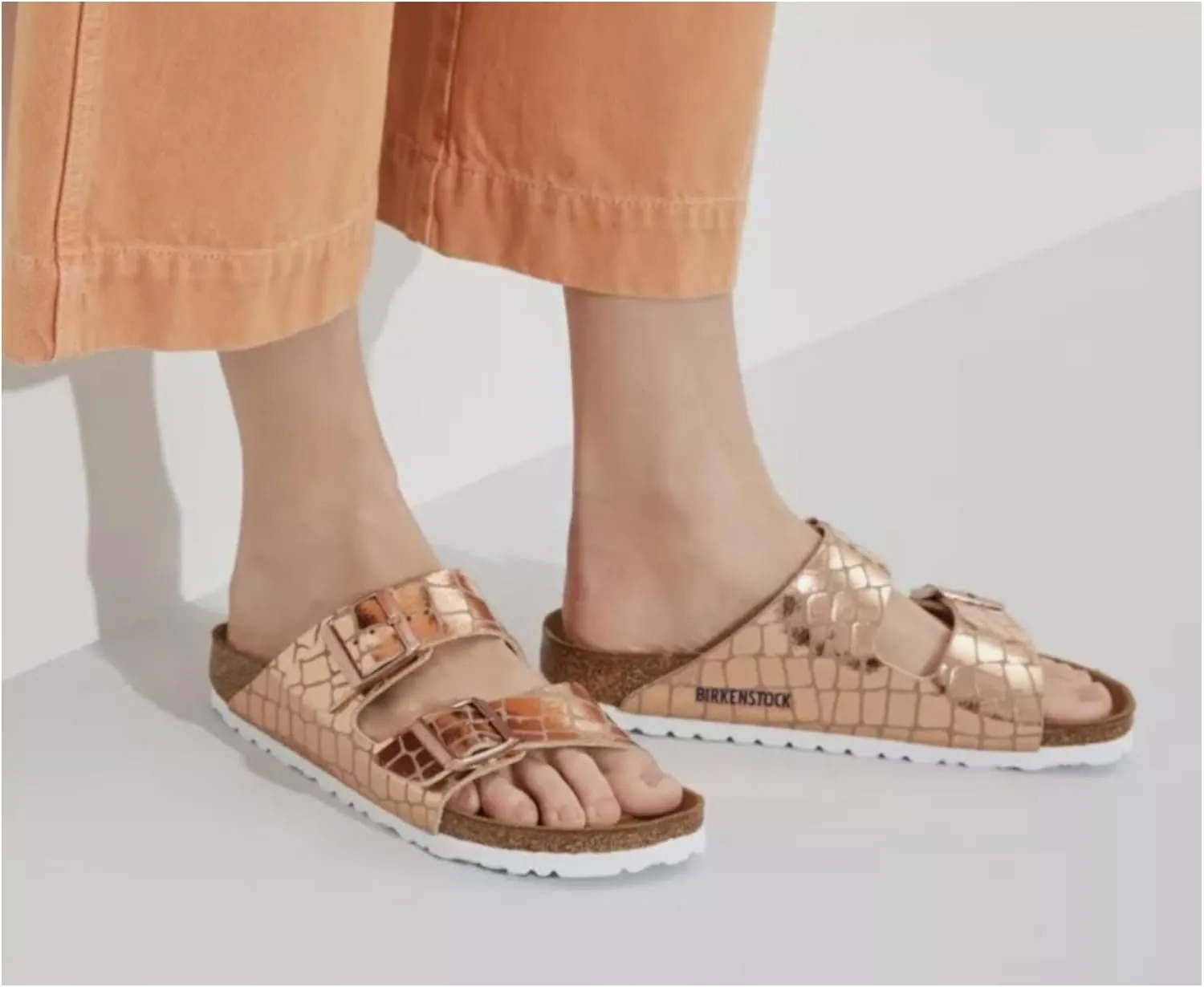 Birkenstock Unisex Adult Arizona Gator Gleam