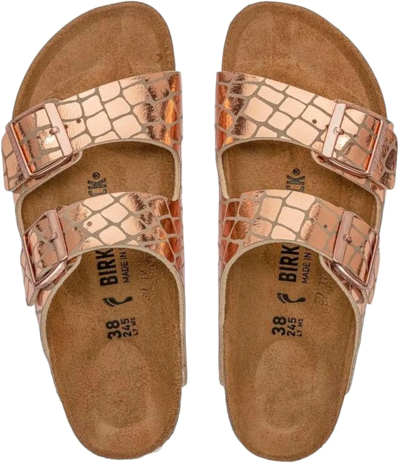 Birkenstock Unisex Adult Arizona Gator Gleam