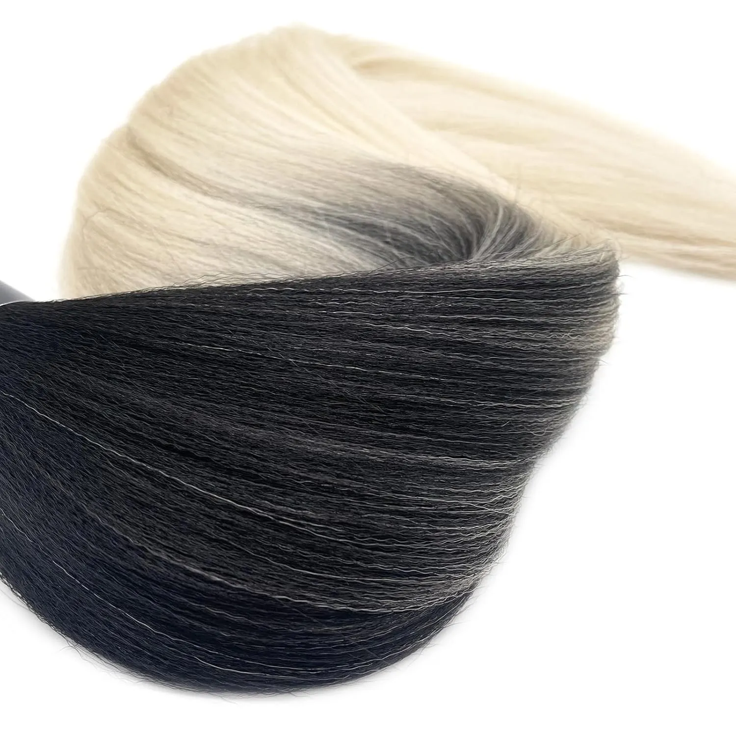 Blonde Ombre Braiding Hair Pre Stretched 1b/613 Pre Sectioned Crochet Braiding Hair Extensions for Braids 26 Inch Knotless Weave Hair for Black Box Braids