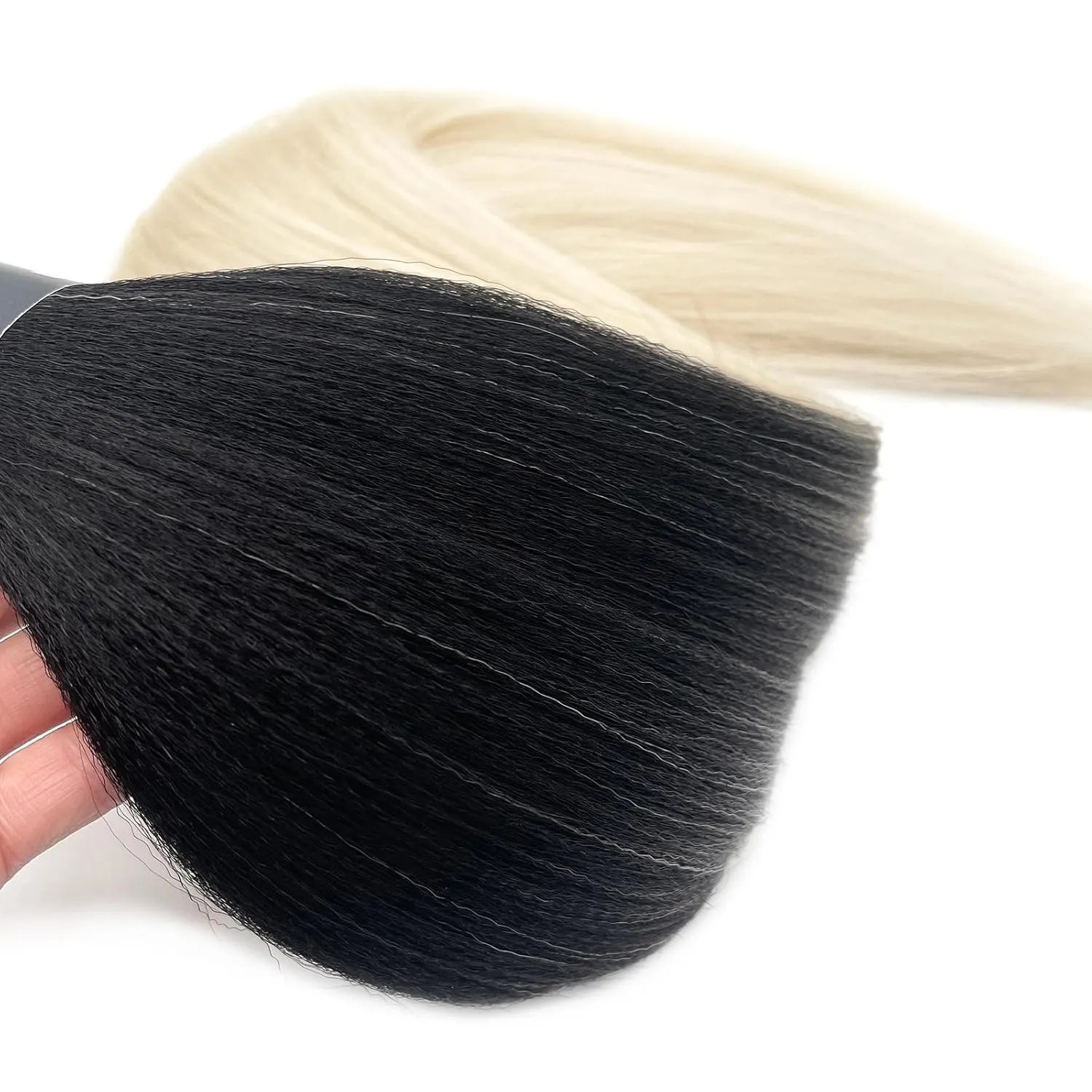 Blonde Ombre Braiding Hair Pre Stretched 1b/613 Pre Sectioned Crochet Braiding Hair Extensions for Braids 26 Inch Knotless Weave Hair for Black Box Braids