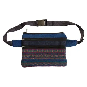 Boho Pocket Fanny Pack, Waist Bag Women Men, Festival Travel Belt Pouch, Cell Phone Purse