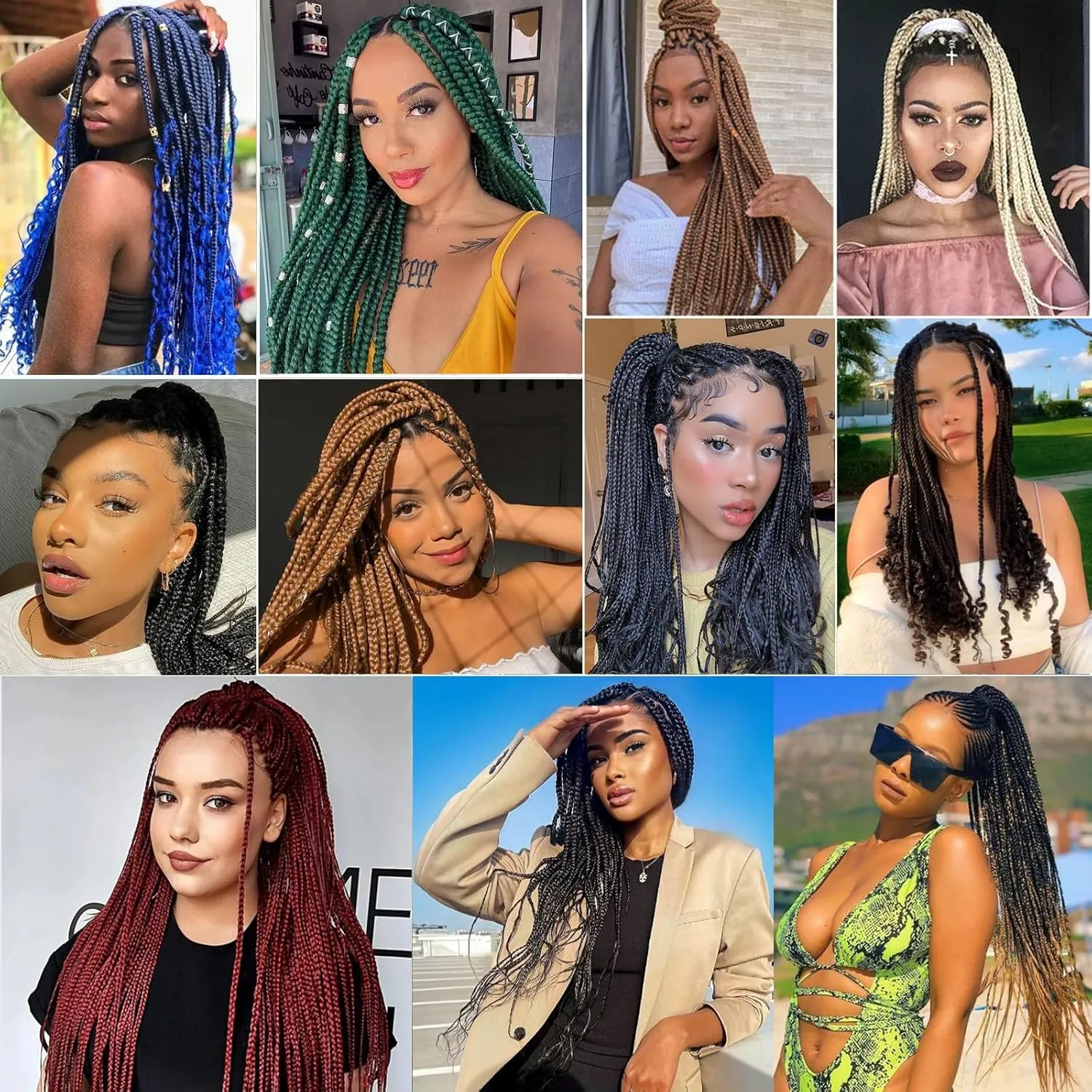 Braiding Hair Pre Stretched 18 Inch 8 Packs Braiding Hair Extension Pre Stretched Braiding Hair Professional Synthetic Hair For Braiding Crochet Twist Braids Soft Yaki Texture(18",#2-8P)