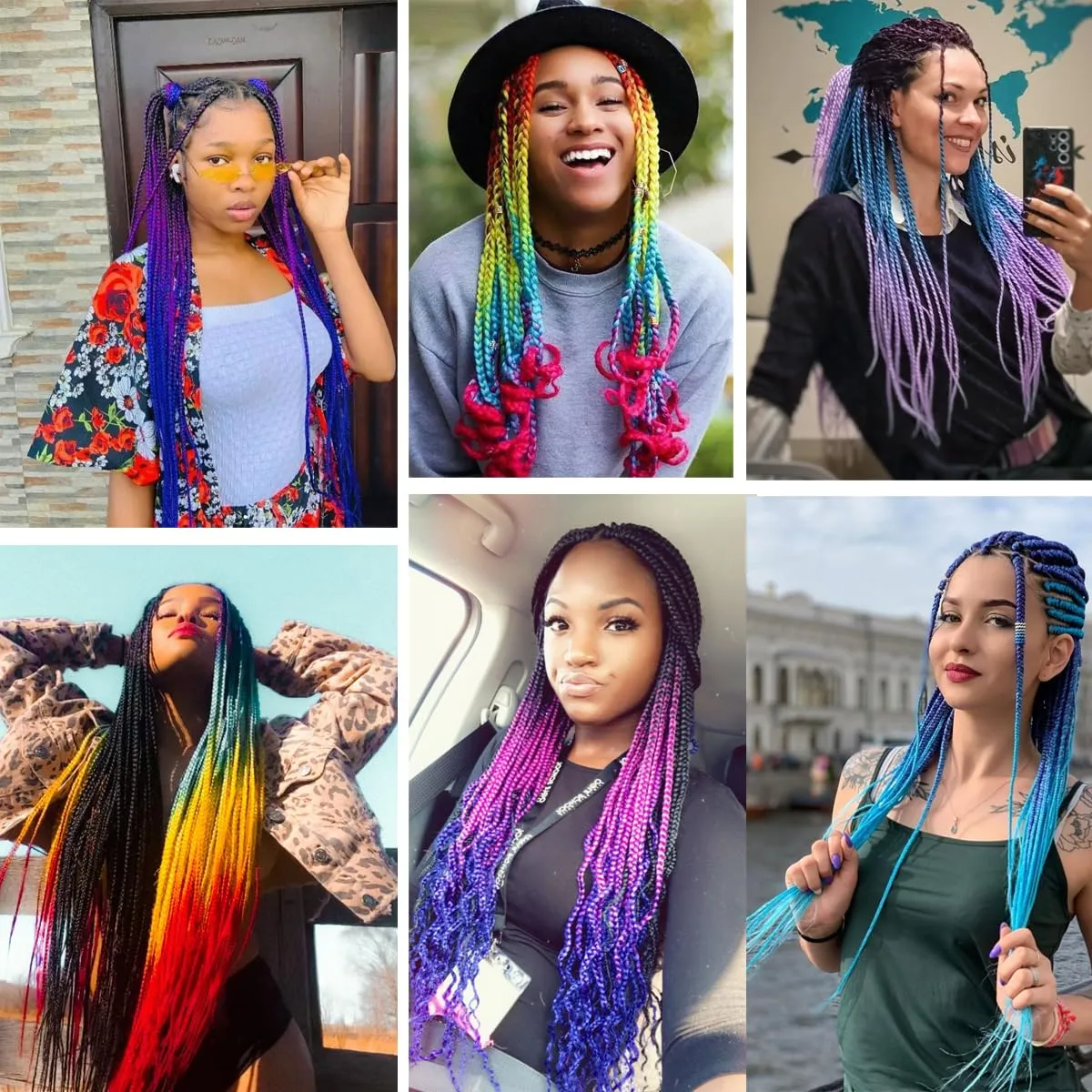 Braiding Hair Pre Stretched 30 Inch Silver Gray Braiding Hair 3 packs Professional Crochet Hair Extensions Yaki Straight High Temperature Synthetic Fiber for Braids（30",A40)