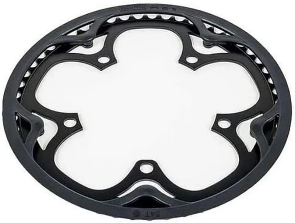 Brompton Chainring and Guard for Spider Crank - Black - 44T