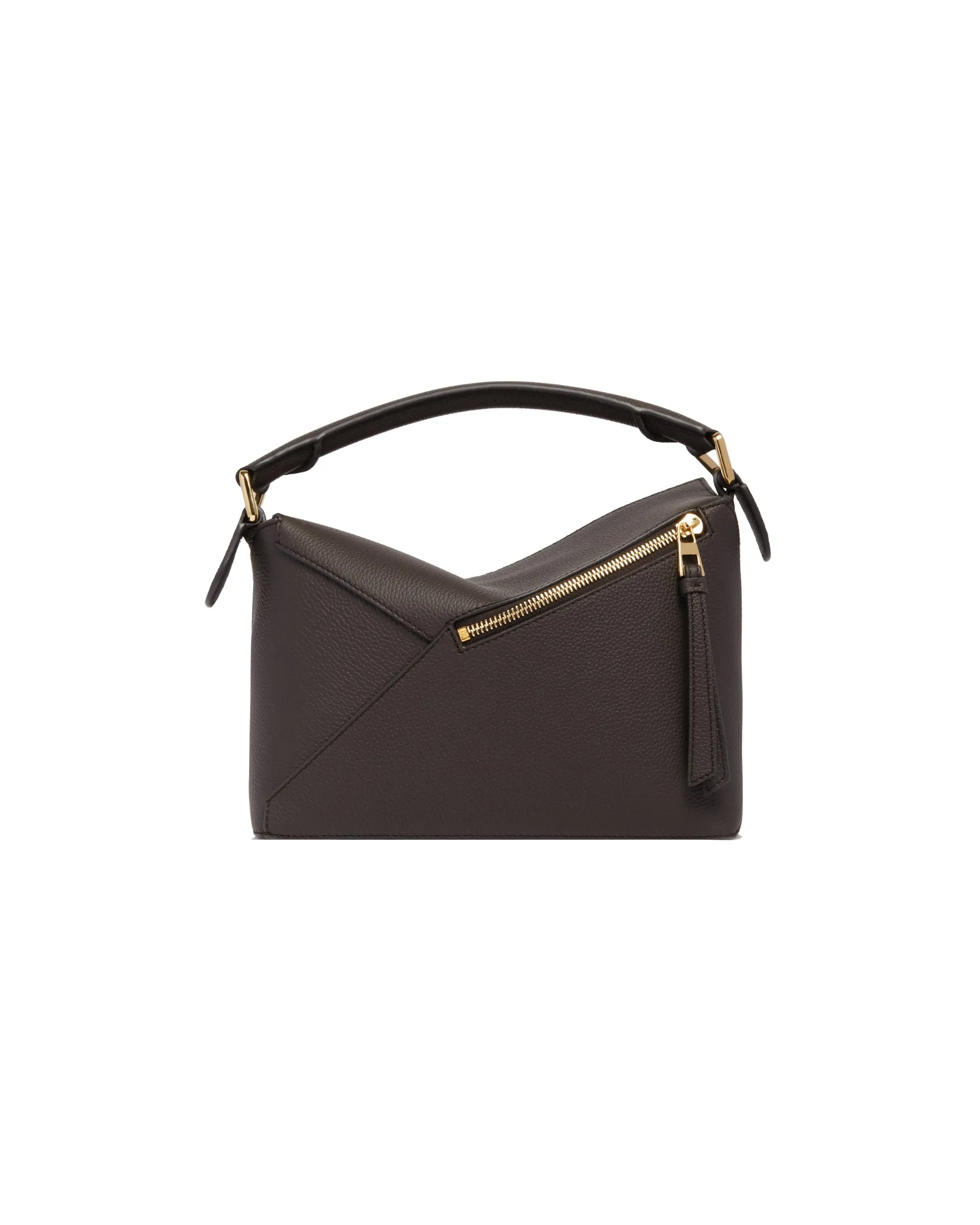 Brown Small Puzzle Bag