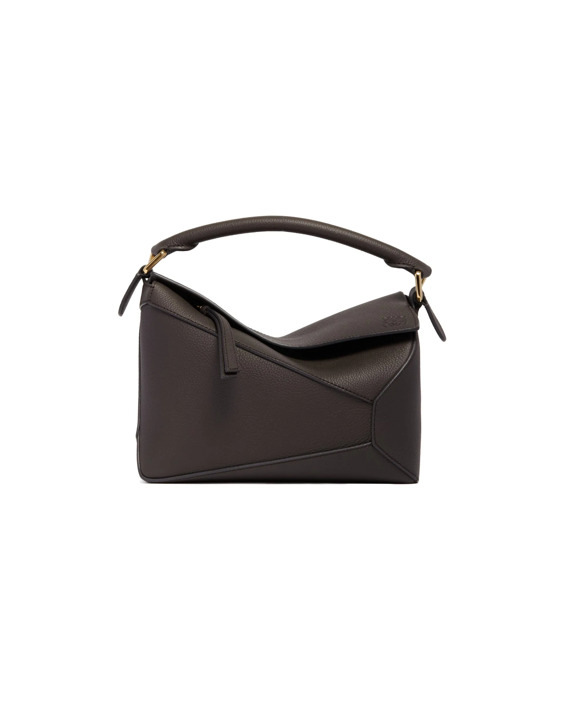 Brown Small Puzzle Bag
