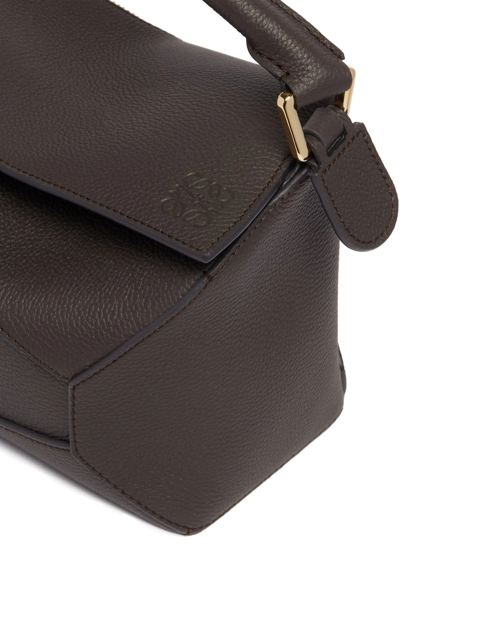 Brown Small Puzzle Bag