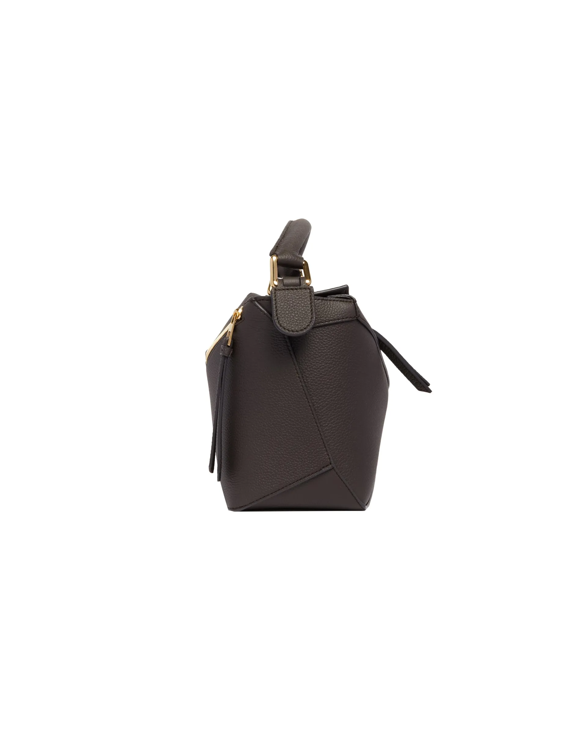 Brown Small Puzzle Bag