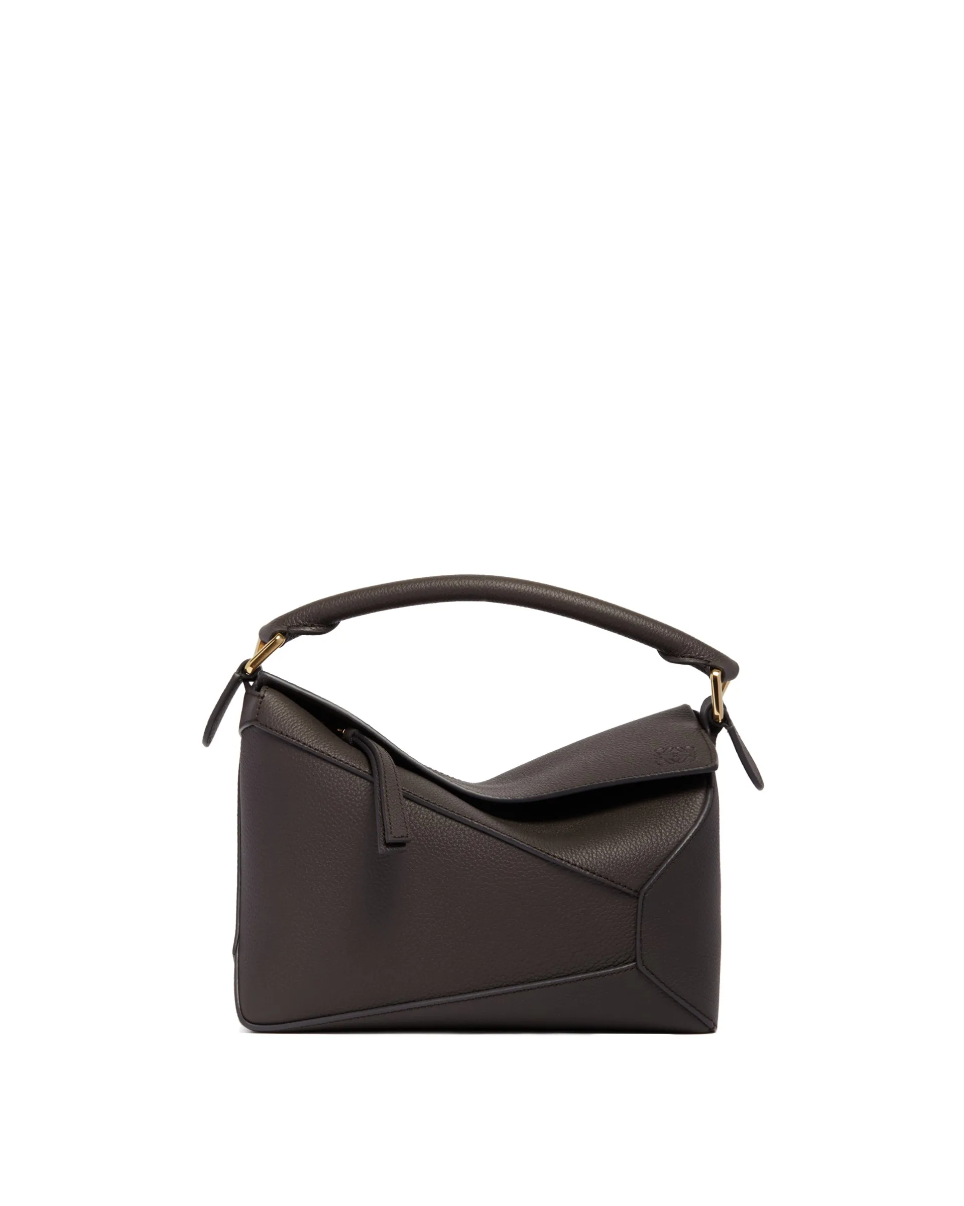 Brown Small Puzzle Bag