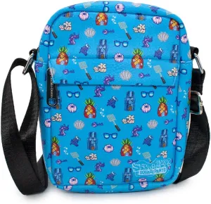 Buckle-Down Star Wars Bag, Cross Body, The Mandalorian, The Child, Baby Yoda Peeking, Vegan Leather