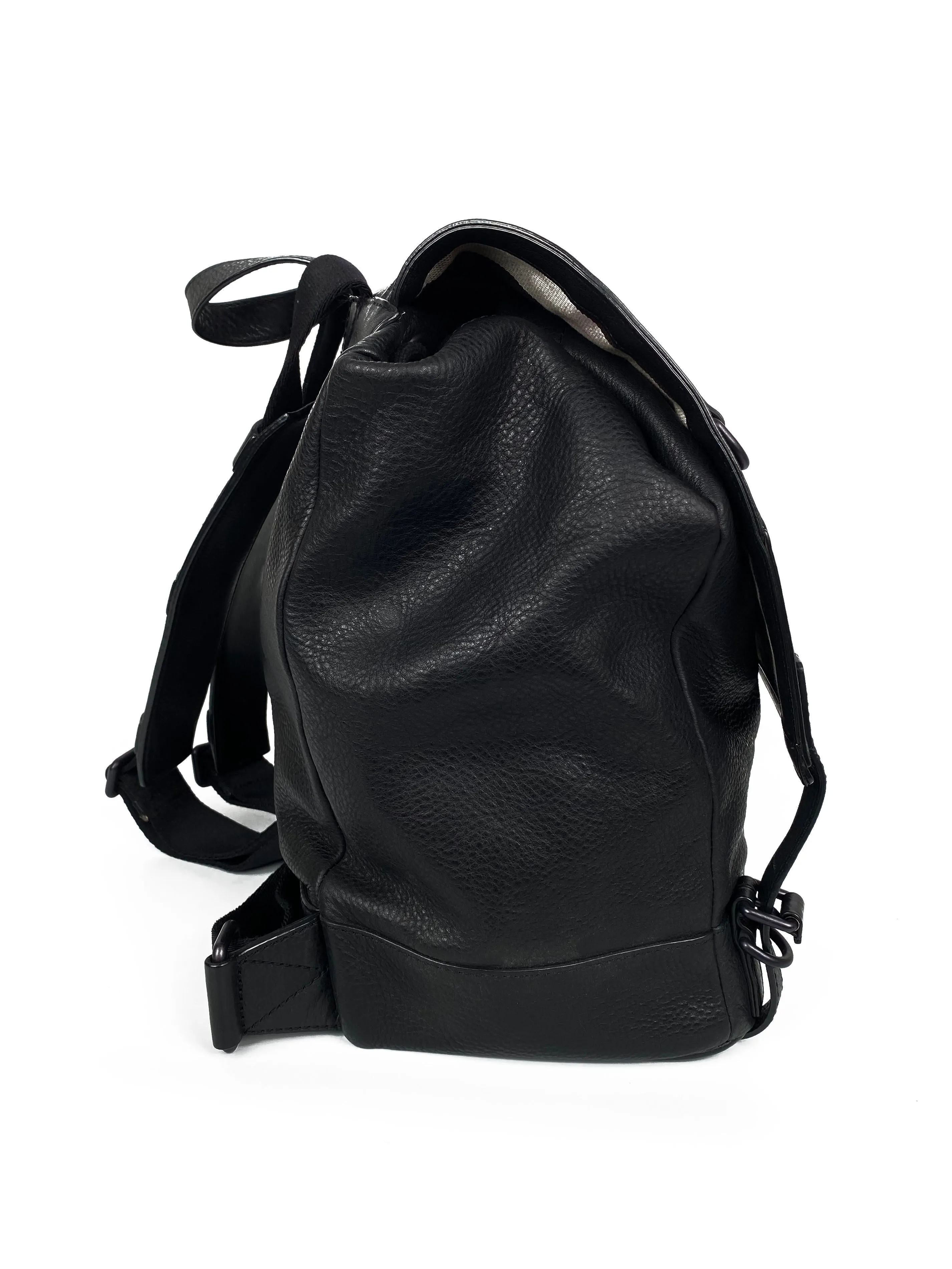 Burberry Men's Black Extra Large Rucksack
