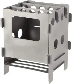 Camping Wood Stove Camping Wood Stove Portable Folding Wood Burning Backpacking Stove Convenient Storage