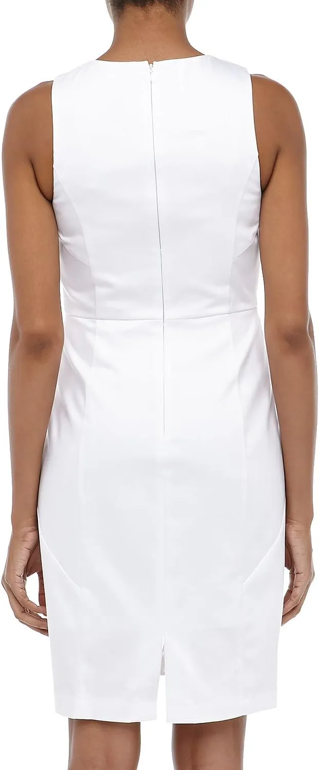 Catherine Malandrino Alexis Poplin Sheath Dress