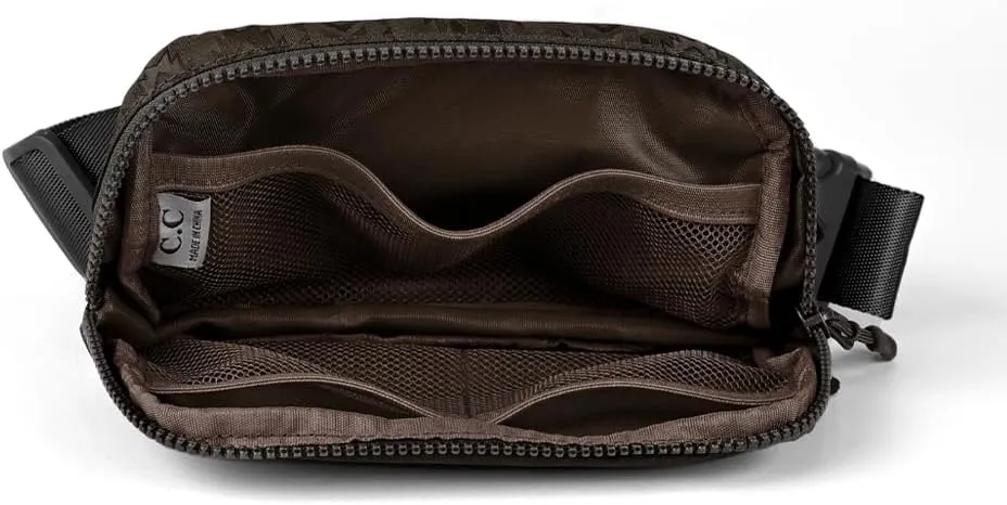 C.C Aztec Patten Belt Bag for Women Fanny Pack Crossbody Bags for Women Fashion Waist Packs with Adjustable Strap Gifts for Women (BGS-3257) (Aztec Pattern - brown)