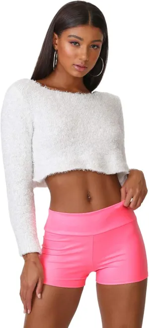 Cemi Ceri Women's J2 Love Faux Leather Shorts