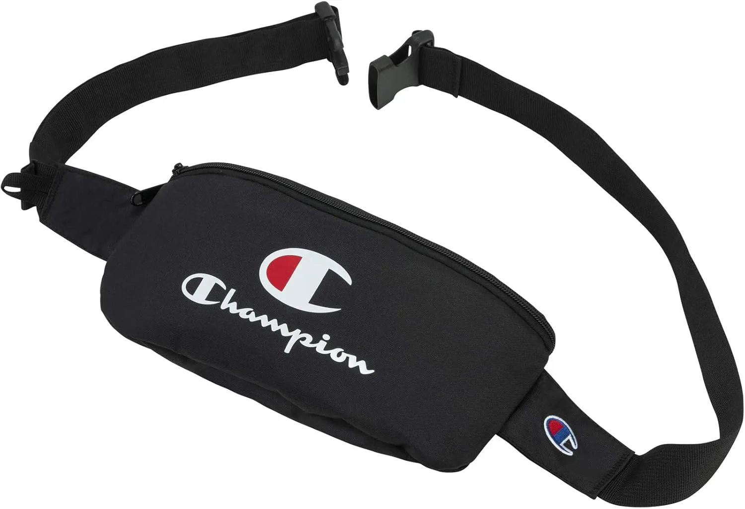 Champion Unisex Adult Prime Sling Fanny Waist Packs, Black/Scarlet, One Size US