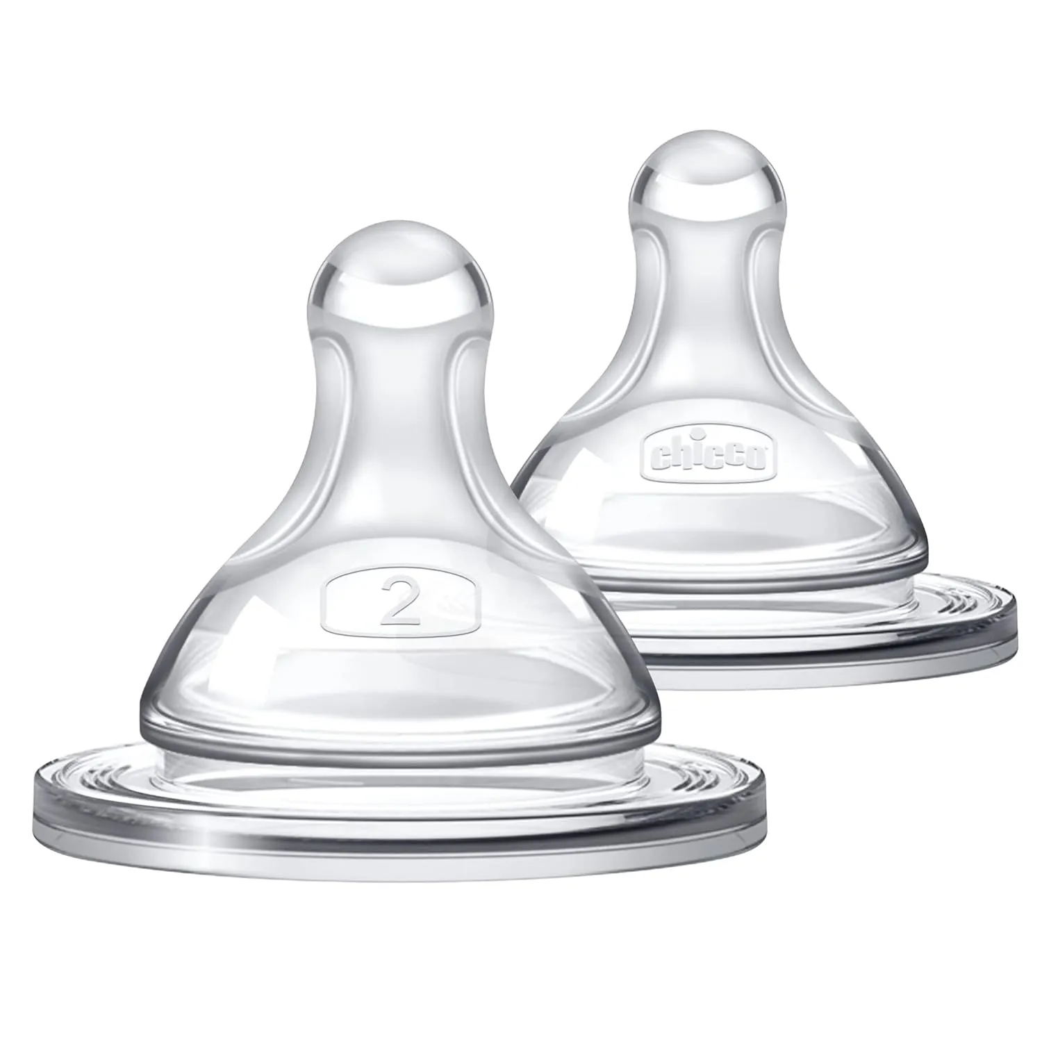 Chicco Duo Deluxe Hybrid Baby Bottle Gift Set with Invinci-Glass Inside/Plastic Outside - Clear/Grey
