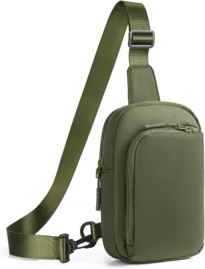 CHOLISS Small Crossbody Bags for Women and Men, Sling Bag for Women and Men Trendy, Fanny Packs Chest Bag with Extended Strap