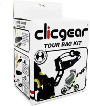 Clicgear 3.5  Tour Bag Bracket Kit, Black