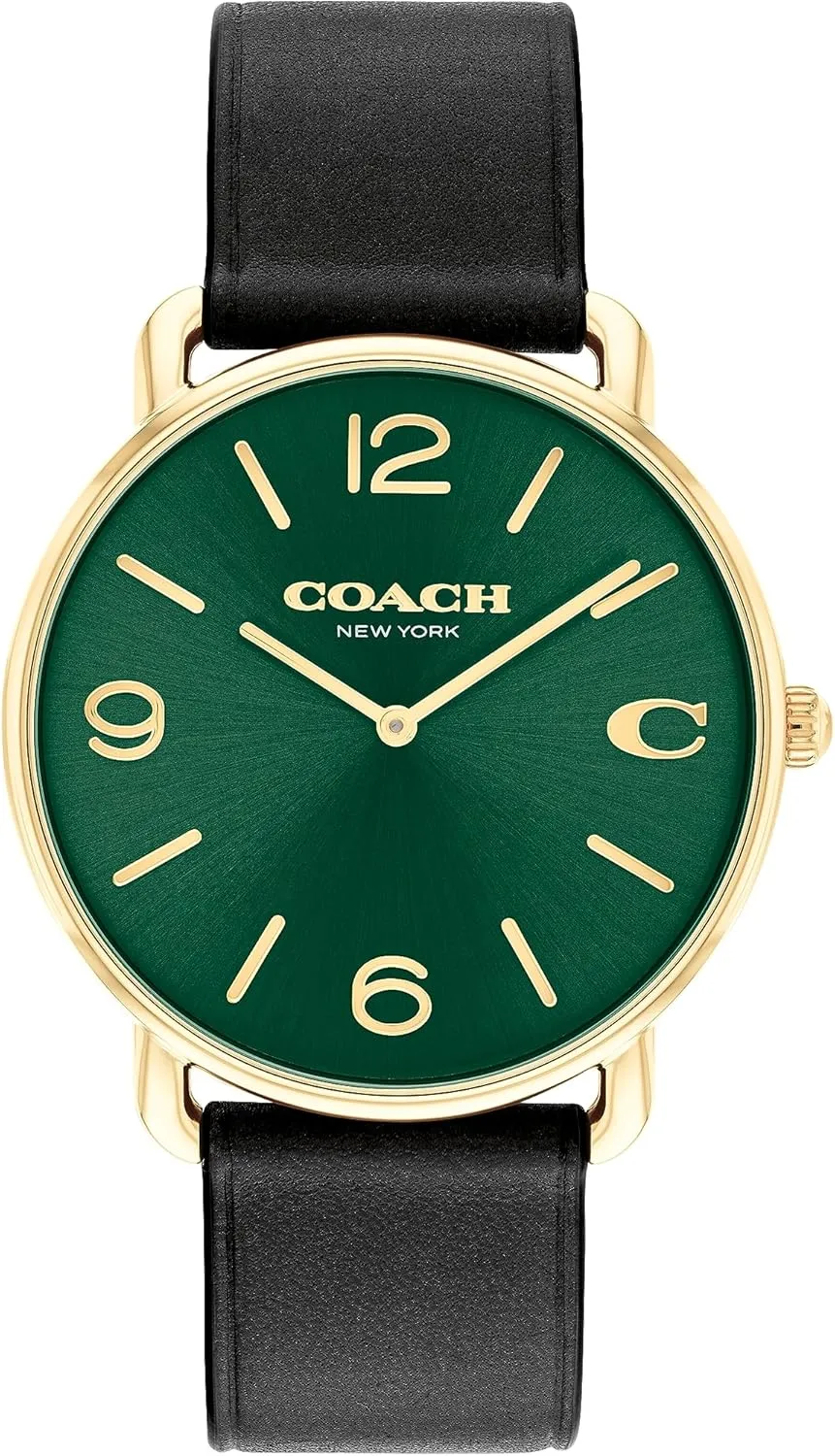 Coach Elliot Men's Watch | Sleek & Minimalist Design | Timeless Style for Any Occasion | Water-Resistant