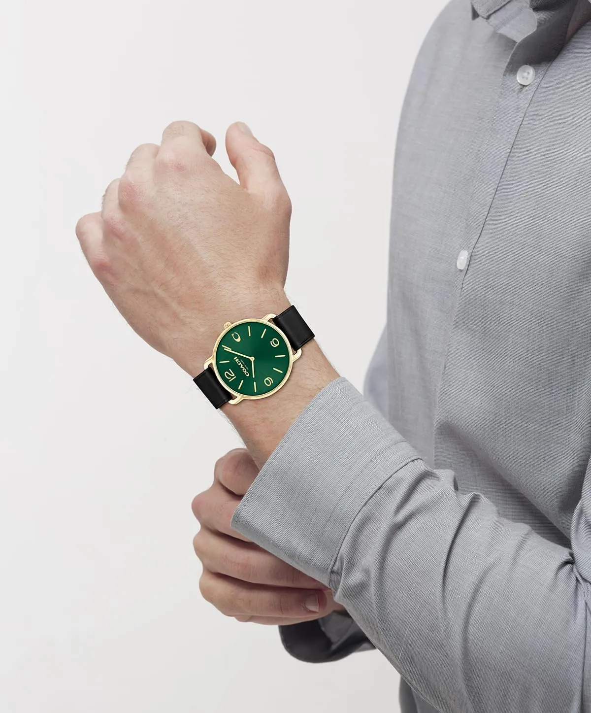 Coach Elliot Men's Watch | Sleek & Minimalist Design | Timeless Style for Any Occasion | Water-Resistant