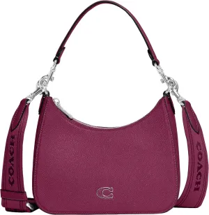 Coach Unisex Hobo Crossbody Bag in Crossgrain Leather