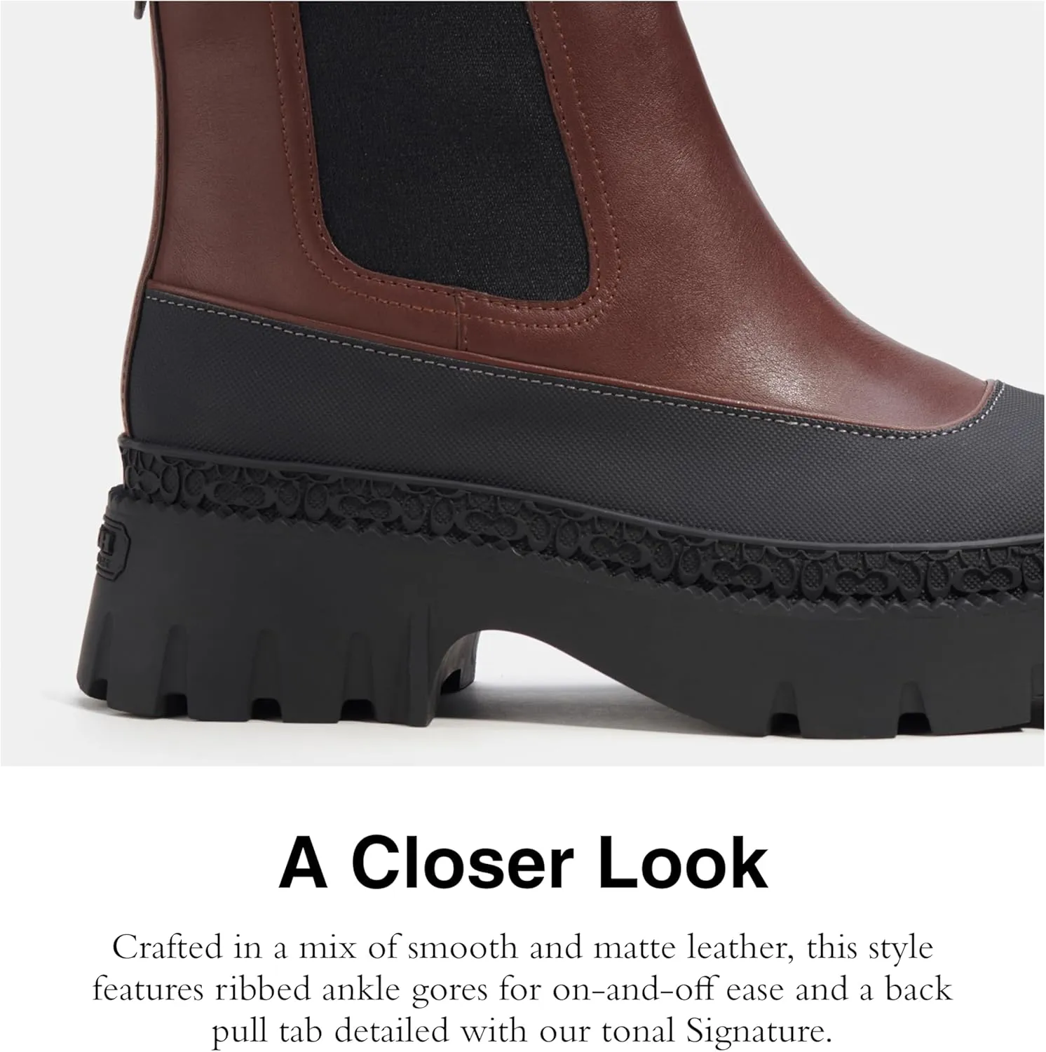 Coach Women's Jayla Leather Bootie