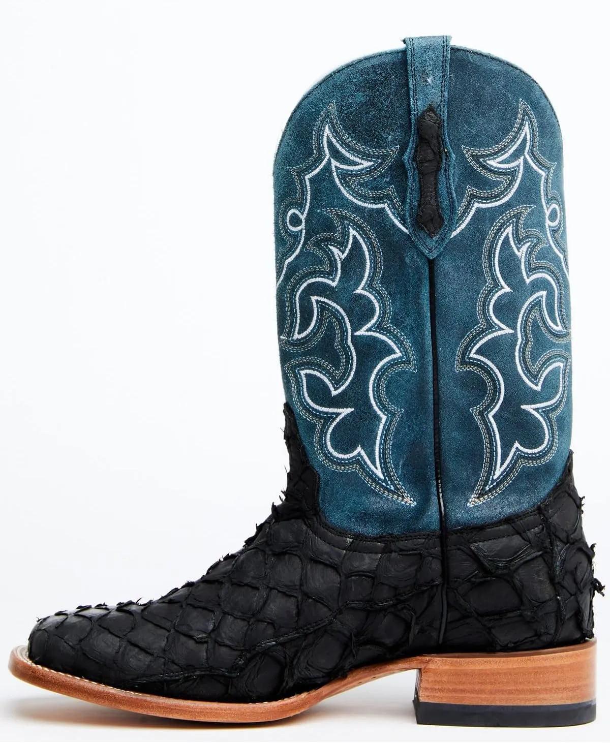 Cody James Men's Pirarucu Soul Western Exotic Boot Broad Square Toe - Bbme-101