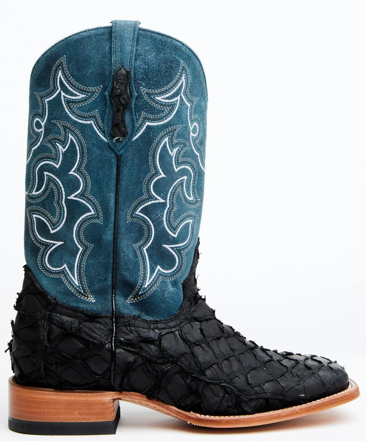 Cody James Men's Pirarucu Soul Western Exotic Boot Broad Square Toe - Bbme-101