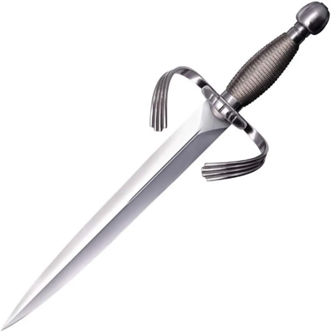 Cold Steel Large Parrying Dagger with Sheath, One Size