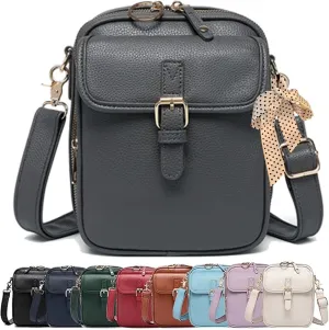 Collaboraten1 Crossbody Leather Bag, Urvashi Crossbody Leather Bag for women, Vintage Anti-Theft Messenger Shoulder Bags