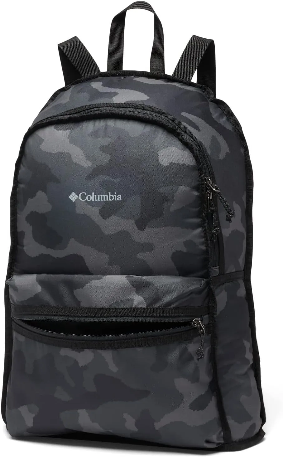 Columbia Unisex Lightweight Packable II 21L Backpack, Black Trad Camo, One Size