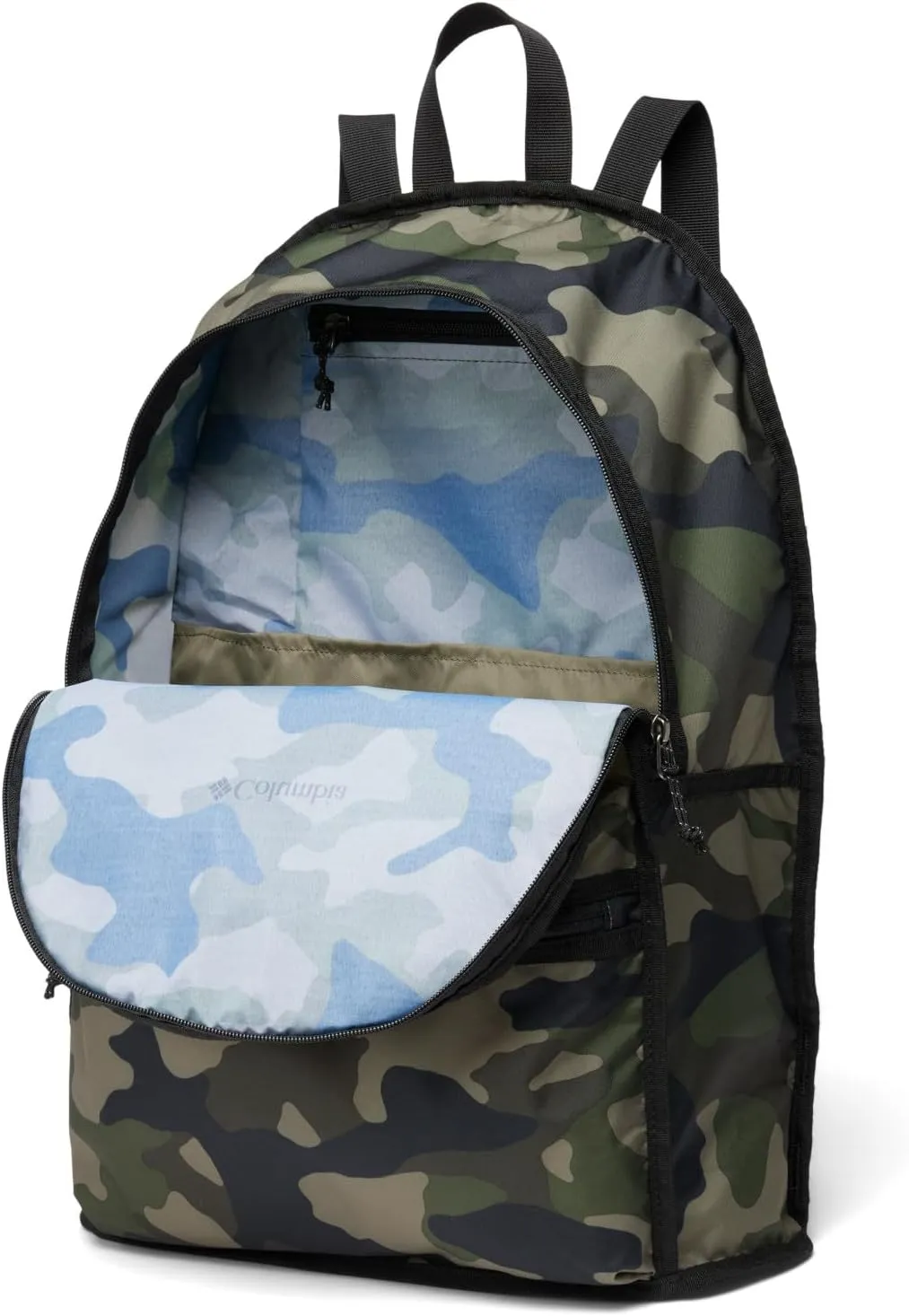 Columbia Unisex Lightweight Packable II 21L Backpack, Stone Green Mod Camo, One Size
