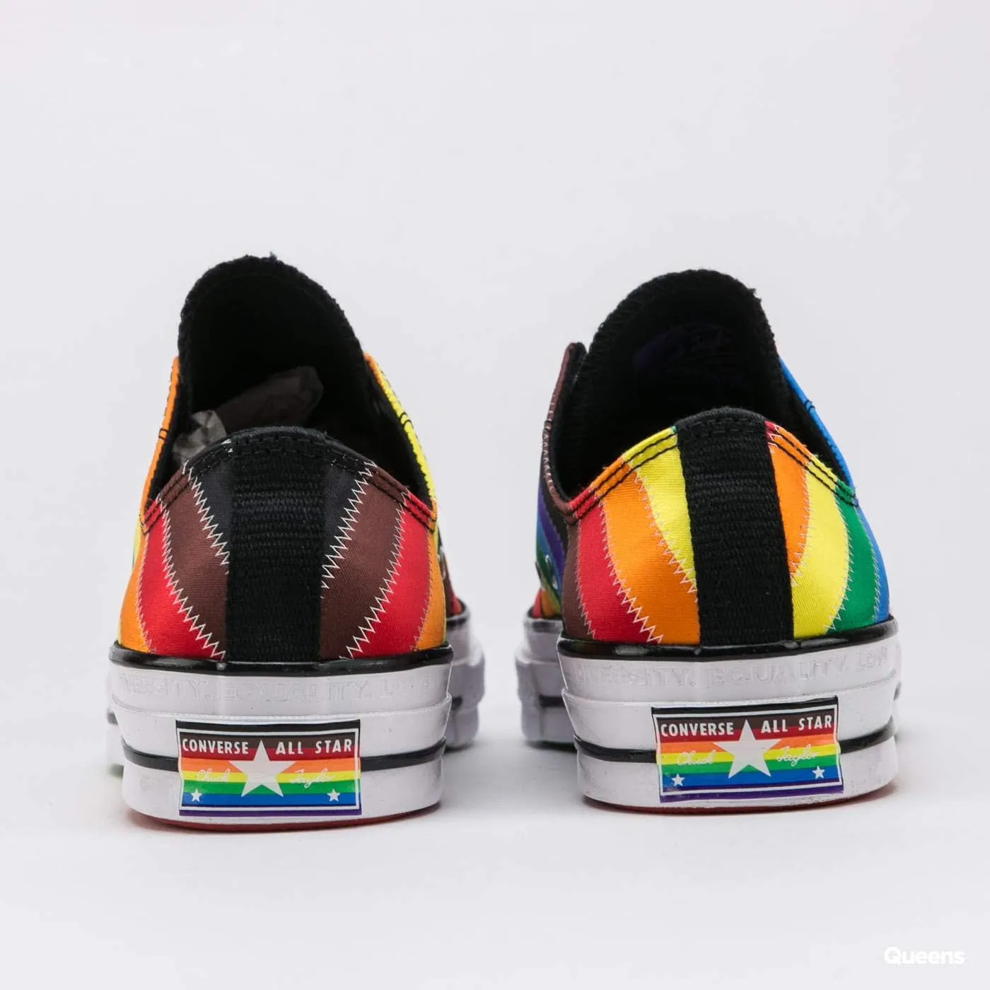 Converse Unisex Pride Chuck 70 Low Top White/Black/Dark Roast