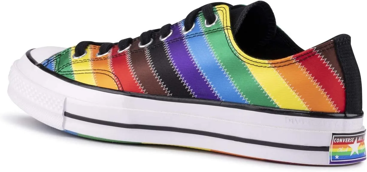 Converse Unisex Pride Chuck 70 Low Top White/Black/Dark Roast