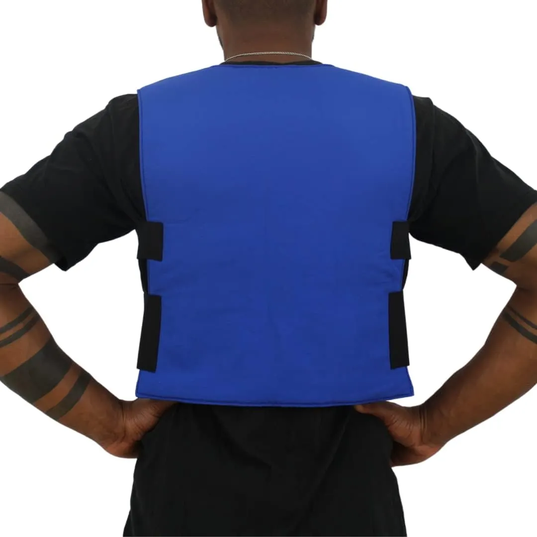Cool Vest Personal Cooling, 59 Degrees for 2.5 hours 8 Cool Packs, Recharge in 30 Minutes