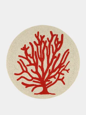 Coral Reef Beaded Placemat