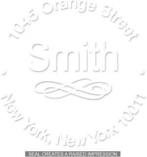 Corpkit - Name Design - Custom Address Embosser Seal