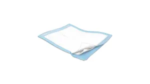 Covidien 7105 Simplicity Fluff Underpad, Moderate Absorbency, 17" x 24" Size, Small, Light Blue (Pack of 300)