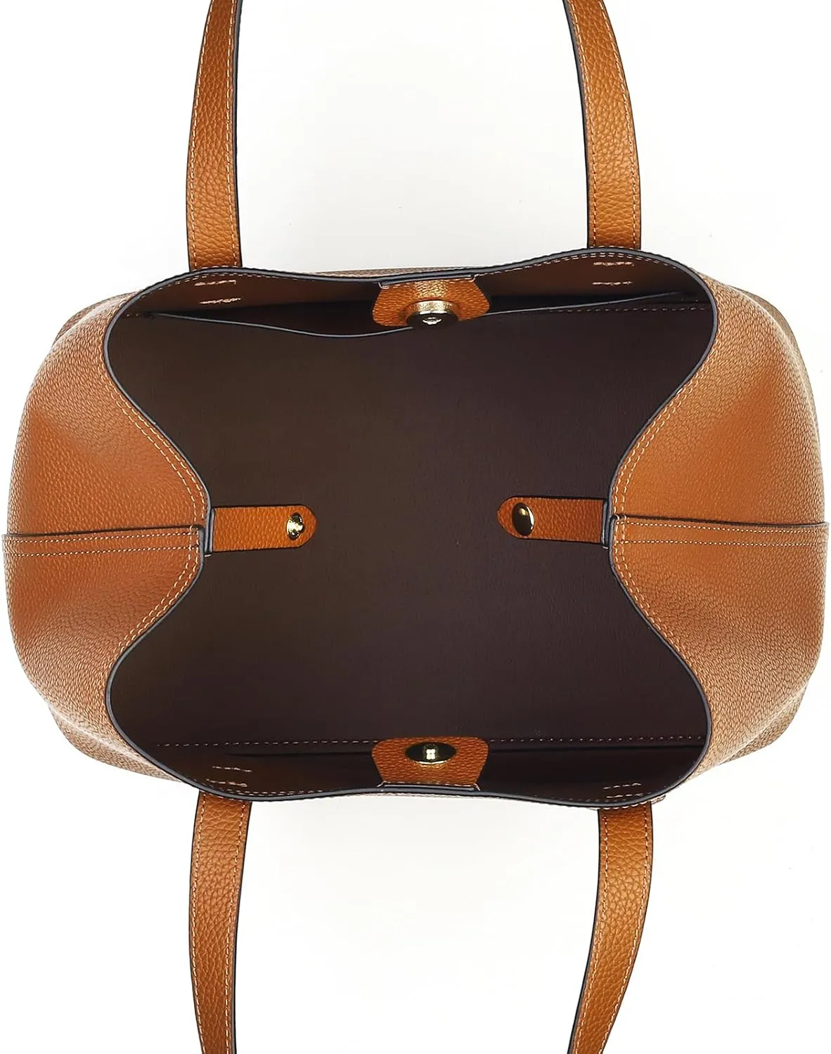 C.Paravano Large Capacity Tote Handbag | Full Grain Leather Tote Bag | Hobo Bag | Women's Top Handle Tote | Travel Work Tote
