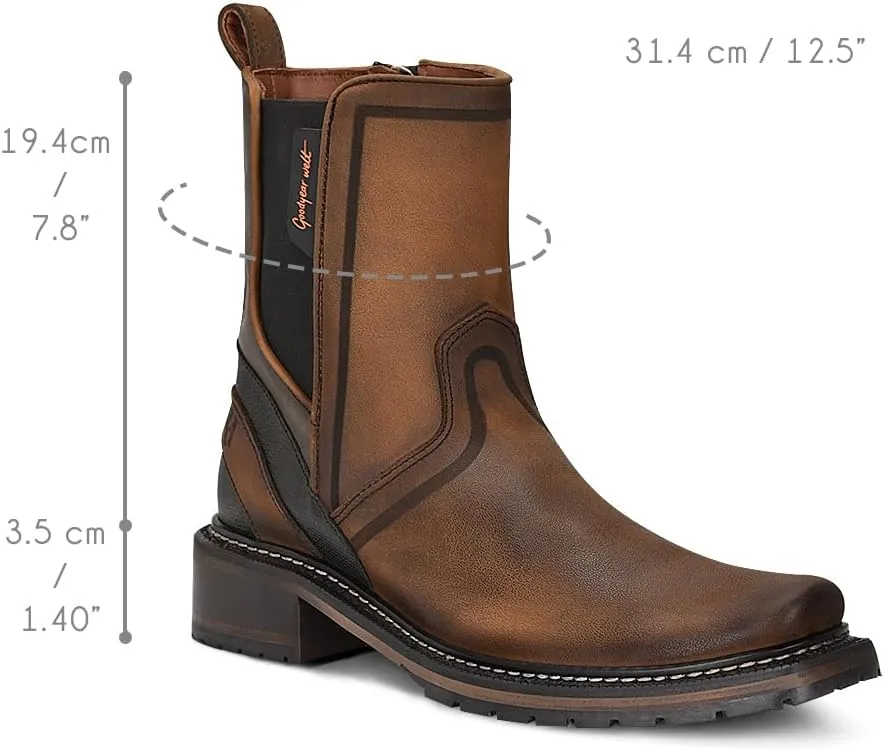 Cuadra Men's Boot in bovine leather with matte finish 1J2ORS