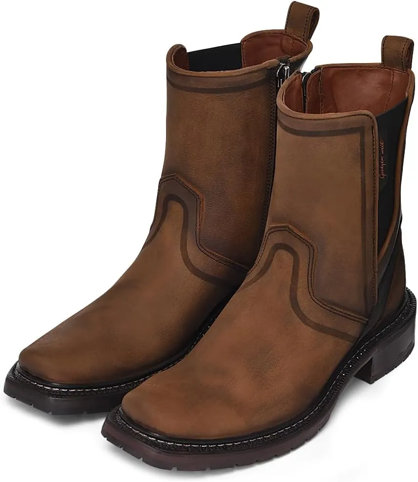 Cuadra Men's Boot in bovine leather with matte finish 1J2ORS