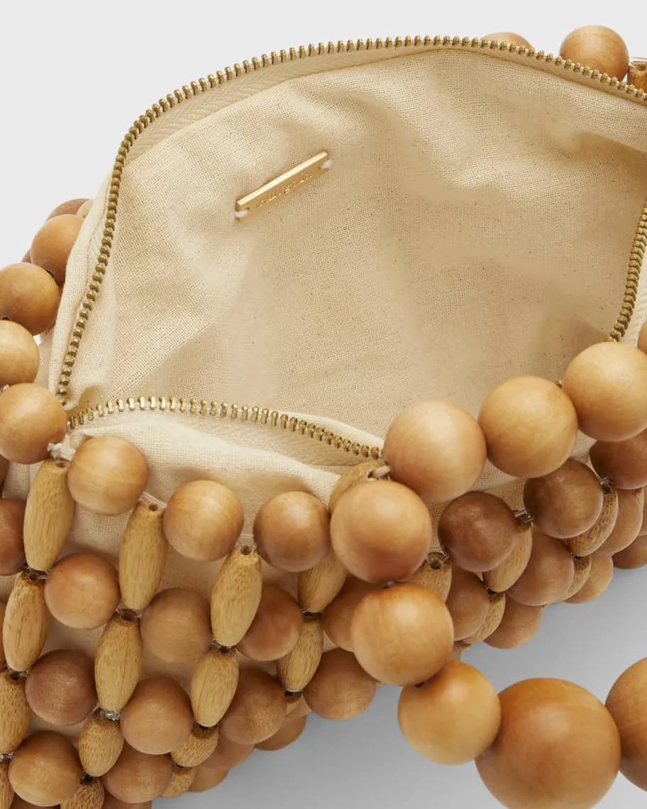 Cult Gaia Wood Hand Bag