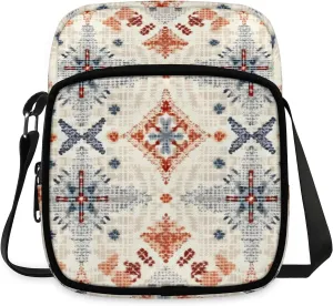 Cultural Aztec Crossbody Sling Bags Sling Backpack Shoulder Bag Lightweight Travel Backpack Fanny Packs Purses Handbags for Men Women Travel Cycling Skating