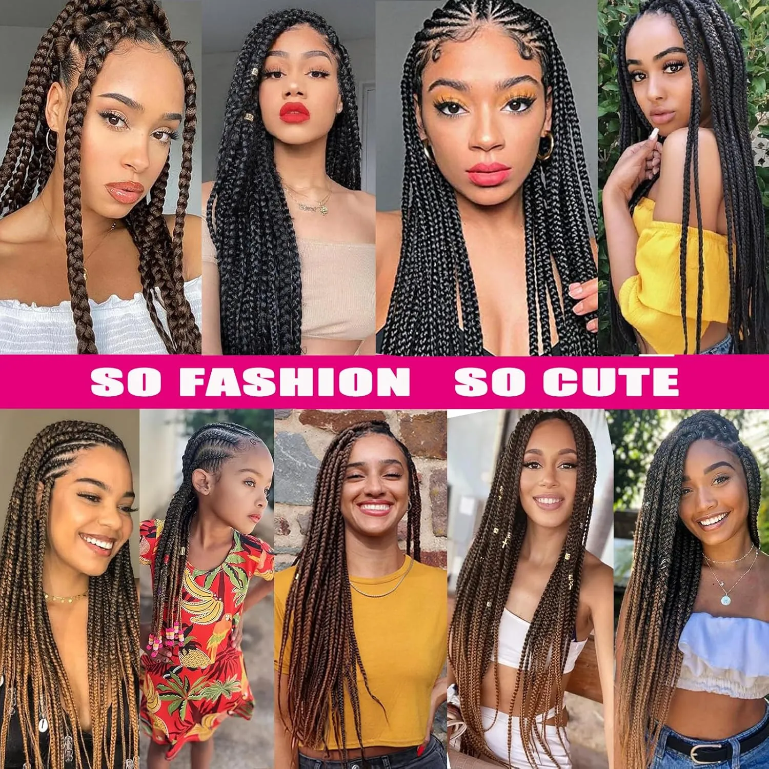 Dark Brown Braiding Hair Pre stretched 8 Packs 18 Inch Braiding Hair Yaki Texture Pre stretched Hair For Braiding Professional Synthetic Hair Extension Itch Free Hot Water Setting(18", 4#)
