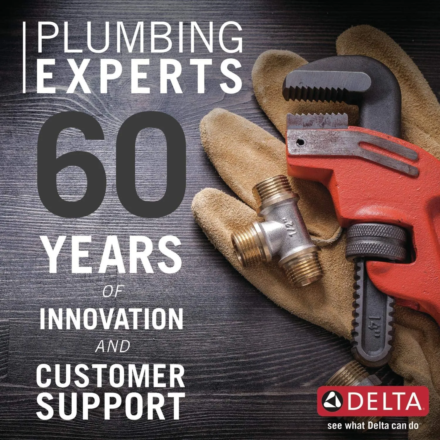 Delta T14035 Saylor Monitor 14 Series Single Function Pressure Balanced Trim Only - Less Rough-In Valve - Champagne Bronze