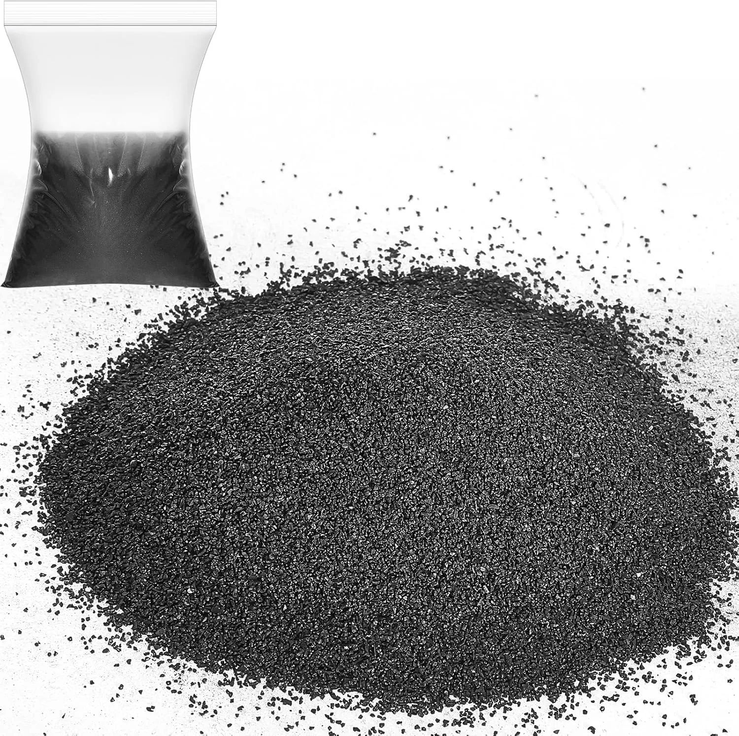 Demissle 2 Bags 4.4 lb in Total Emery for Pincushions Emery Sand Powder to Sharpen Needle Tips and Fill Pin Cushions for Sewing Crocheting Quilting Knitting Supplies Crafts
