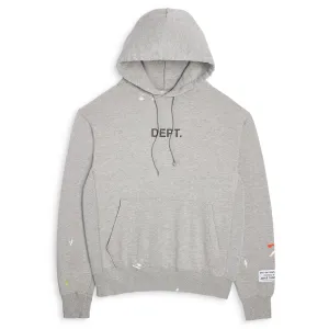 DEPT LOGO PAINTED HOODIE
