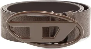 Diesel B-1DR Leather Logo Belt